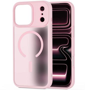 iPhone 17 Pro Tech-Protect Magmat Cover - MagSafe Kompatibel - Mat lyserød