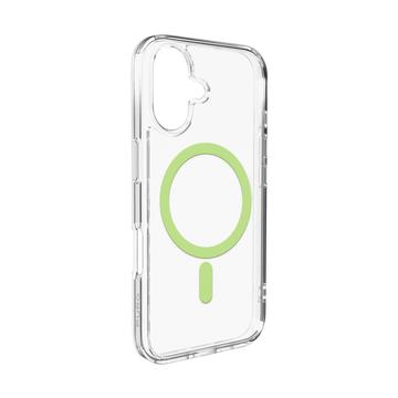 iPhone 17 Puro Lite Mag Hybrid Cover - Grøn / Gennemsigtig