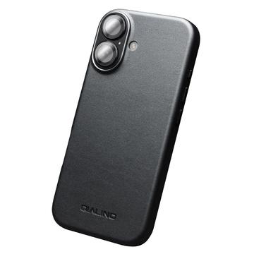 iPhone 17 Qialino Premium MagSafe Cover - Sort