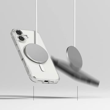 iPhone 17 Ringke Fusion Magnetic Hybrid Cover - Gennemsigtig