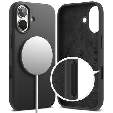 iPhone 17 Ringke Liquid Silicone MagSafe Cover - Sort