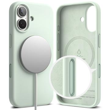 iPhone 17 Ringke Liquid Silicone MagSafe Cover - Blød mynte