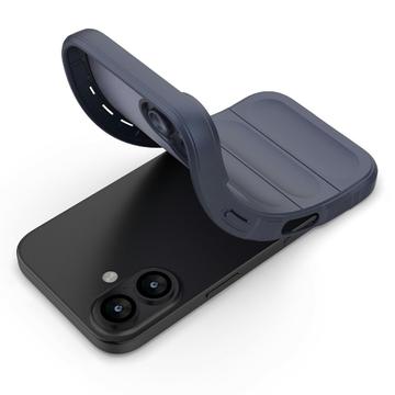 iPhone 17 Rugged TPU Cover - Mørkeblå