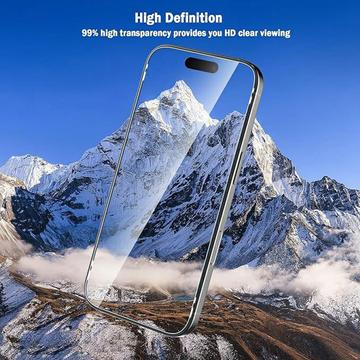iPhone 17 Saii 2-i-1 TPU Cover & Skærmbeskyttelse Hærdet Glas