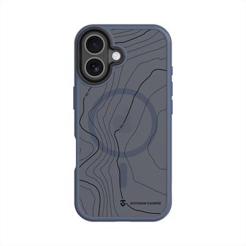 iPhone 17 Tactical MagForce Hyperstealth Sika Hybrid Cover - MagSafe-kompatibel - Dybblå