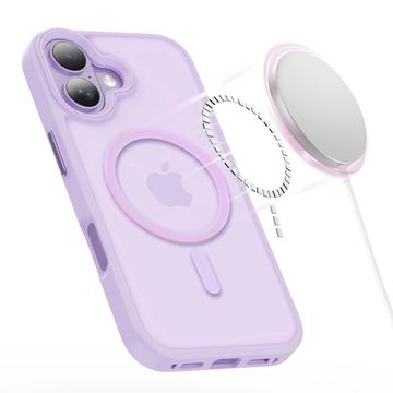 iPhone 17 Tech-Protect Magmat Cover - MagSafe Kompatibel - Mat lavendel