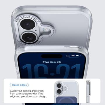 iPhone 17 Tofarvet hybrid cover - MagSafe-kompatibel - Blå