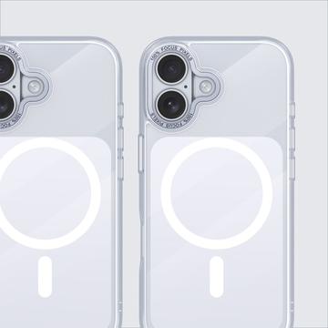 iPhone 17 Tofarvet hybrid cover - MagSafe-kompatibel - hvid