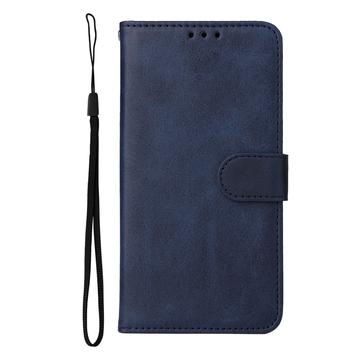 iPhone 17 Pung Etui med Stativ - blå
