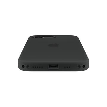 iPhone 17e Apple Silikone Cover med MagSafe MHWD4ZM/A - Sort