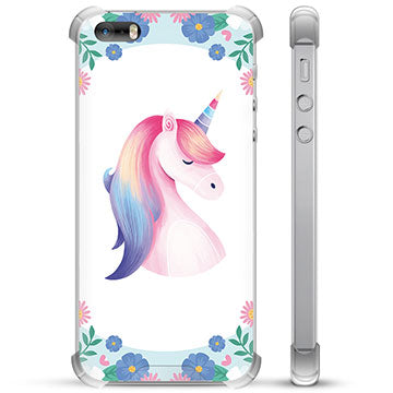 iPhone 5/5S/SE Hybrid Cover - Enhjørning