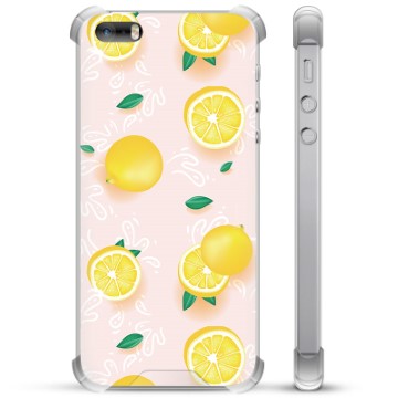 iPhone 5/5S/SE Hybrid Cover - Citron Mønster