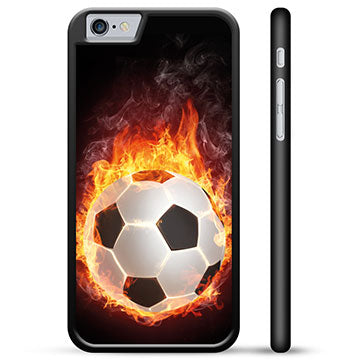 iPhone 6 / 6S Beskyttende Cover - Fodbold Flamme