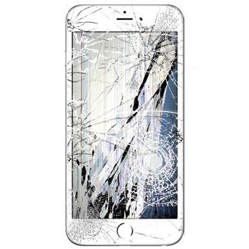 iPhone 6 Plus Skærm Reparation - LCD/Touchskærm - Hvid - Original Kvalitet
