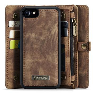 iPhone 7/8/SE (2020)/SE (2022) Caseme 008 2-i-1 Multifunktionel Pung - Brun