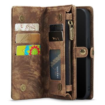 iPhone 7/8/SE (2020)/SE (2022) Caseme 008 2-i-1 Multifunktionel Pung - Brun