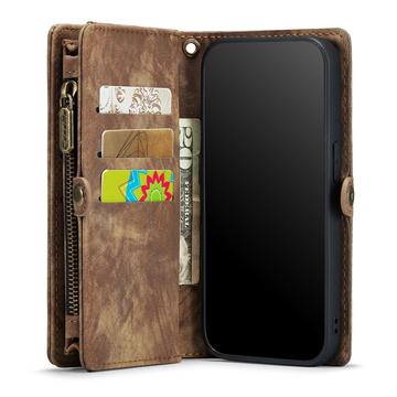 iPhone 7/8/SE (2020)/SE (2022) Caseme 008 2-i-1 Multifunktionel Pung - Brun