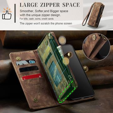 iPhone 7/8/SE (2020)/SE (2022) Caseme 008 2-i-1 Multifunktionel Pung - Brun