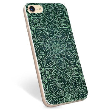 iPhone 7/8/SE (2020)/SE (2022) TPU Cover - Grøn Mandala