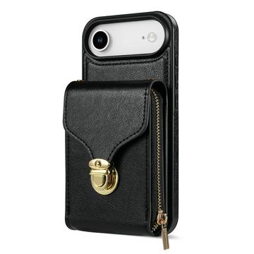iPhone Air Alt-i-et cover med pung og rem - Sort