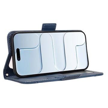 iPhone Air Kortholder Pung Etui - Blå