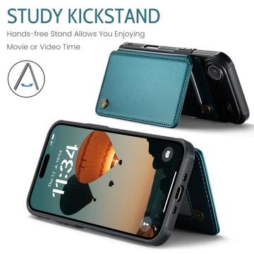 iPhone Air Caseme C22-etui RFID-kortpung - grøn