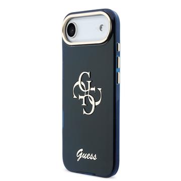 iPhone Air Guess IML 4G Script Metal Logo Cover - Blå