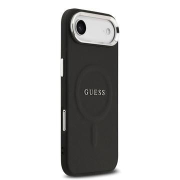 iPhone Air Guess Saffiano Hybrid Cover - MagSafe Kompatibel - Sort