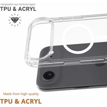 iPhone Air JT Berlin Pankow Clear MagSafe Cover - Gennemsigtig
