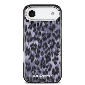 iPhone Air Karl Lagerfeld IML Leopard Cover - MagSafe-kompatibel - Grå