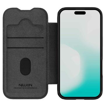 iPhone Air Nillkin Qin Pro Flip Cover - Sort