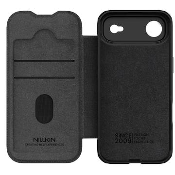 iPhone Air Nillkin Qin Pro Flip Cover - Sort