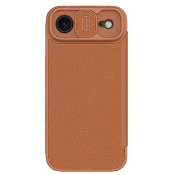 iPhone Air Nillkin Qin Pro Flip Cover - Brun