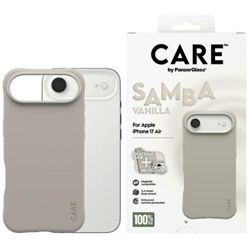 iPhone Air PanzerGlass Care Fashionable Samba Cover - MagSafe-kompatibel - Vanilje