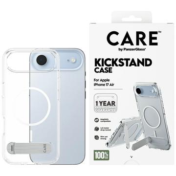 iPhone Air PanzerGlass Care Kickstand Cover - MagSafe-kompatibel - Gennemsigtig