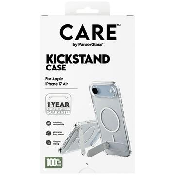 iPhone Air PanzerGlass Care Kickstand Cover - MagSafe-kompatibel - Gennemsigtig