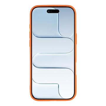 iPhone Air Pufferjakke Stødfast TPU-cover - Orange