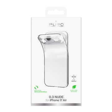 iPhone Air Puro 0.3 Nude TPU Cover - Gennemsigtig