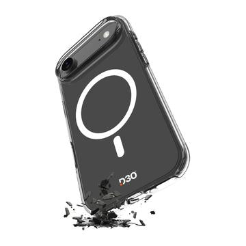 iPhone Air Puro Impact Clear D3O Hybrid cover - MagSafe-kompatibel - Gennemsigtig