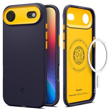 iPhone Air Spigen Nano Pop MagFit Cover - Blåbær marineblå