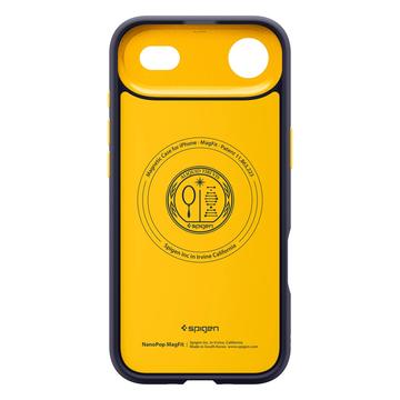 iPhone Air Spigen Nano Pop MagFit Cover - Blåbær marineblå