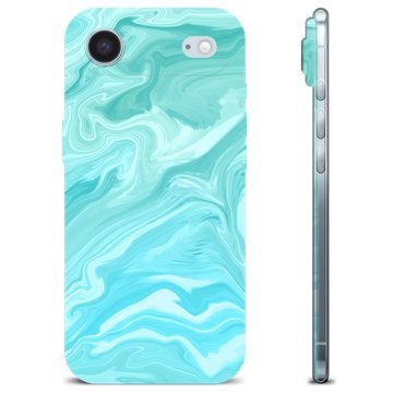 iPhone Air TPU Cover - Blå Marmor