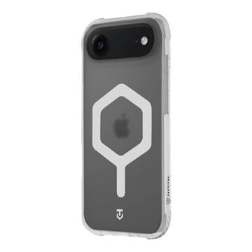 iPhone Air Tactical MagForce Hexagon Cover - MagSafe-kompatibel - hvid / gennemsigtig