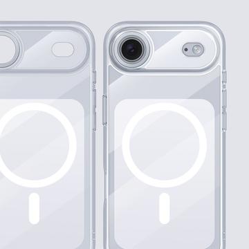iPhone Air Tofarvet hybrid cover - MagSafe-kompatibel - hvid