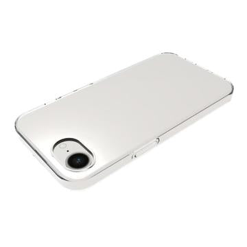 iPhone 16e/17e Skridsikkert TPU Cover - Gennemsigtig
