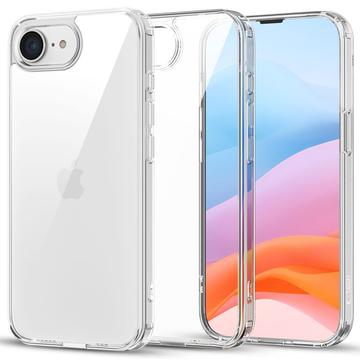 iPhone 16e/17e Tech-Protect Flexair Hybrid Cover - Gennemsigtig