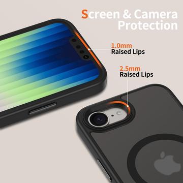 iPhone 16e/17e Tech-Protect Magmat Cover - MagSafe Kompatibel - Mat Sort