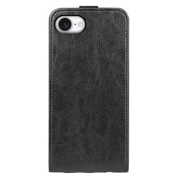 iPhone 16e/17e Vertikal Flip Taske med Kortholder - Sort