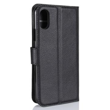 iPhone X/XS Pung Taske med Magnetisk Lukning - Sort