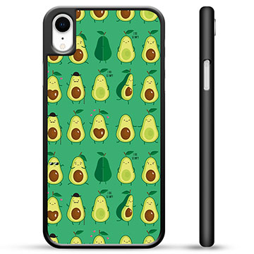 iPhone XR Beskyttende Cover - Avocadomønster